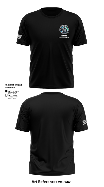 KINGHT ENFORCEMENT 49960504 Short Sleeve Performance Shirt - 2