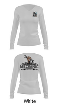 Castillo oil change 89672213 Women's Long Sleeve V-neck Shirt -1 16