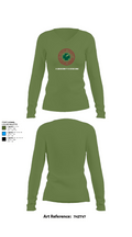 Bledsoe County Rescue Squad 83913637 Women's Long Sleeve V-neck Shirt - 42