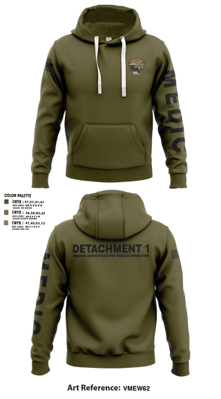 Hoodie, Detachment 1, Air Force, Teamtime, Team time, sublimation, custom sports apparel, team uniforms, spirit wear, spiritwear, sports uniforms, custom shirts, team store, custom team store, fundraiser sports, apparel fundraiser