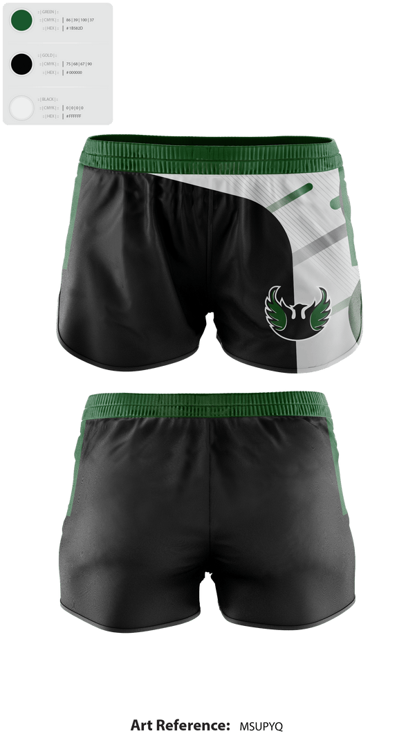 Women's Shorts, Spruce Mountain High School, Spirit Store, Teamtime, Team time, sublimation, custom sports apparel, team uniforms, spirit wear, spiritwear, sports uniforms, custom shirts, team store, custom team store, fundraiser sports, apparel fundraiser