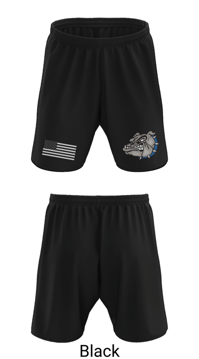 Durham School of the Arts Bulldogs Basketball 50674926 Athletic Shorts With Pockets - 20