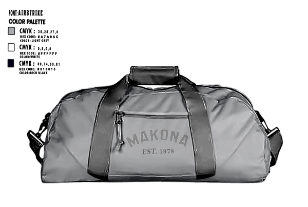 Duffle Bag, MKA, E-Sports, Teamtime, Team time, sublimation, custom sports apparel, team uniforms, spirit wear, spiritwear, sports uniforms, custom shirts, team store, custom team store, fundraiser sports, apparel fundraiser