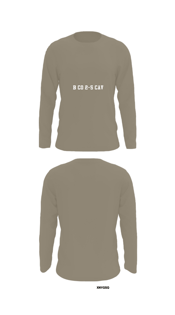 Long Sleeve Performance Shirt, B Co 2-5 CAV, , Teamtime, Team time, sublimation, custom sports apparel, team uniforms, spirit wear, spiritwear, sports uniforms, custom shirts, team store, custom team store, fundraiser sports, apparel fundraiser