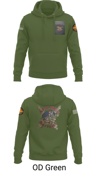 Hoodie, Archer Battery 2-2 FA, Army, Teamtime, Team time, sublimation, custom sports apparel, team uniforms, spirit wear, spiritwear, sports uniforms, custom shirts, team store, custom team store, fundraiser sports, apparel fundraiser