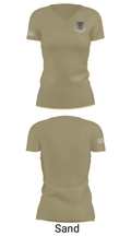 321 SMW 70680772 Women's Short Sleeve V-neck Shirt - 44