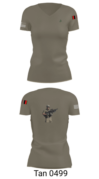 Womens Short Sleeve Vneck Shirt, MS ADT SECFOR, Army, Teamtime, Team time, sublimation, custom sports apparel, team uniforms, spirit wear, spiritwear, sports uniforms, custom shirts, team store, custom team store, fundraiser sports, apparel fundraiser