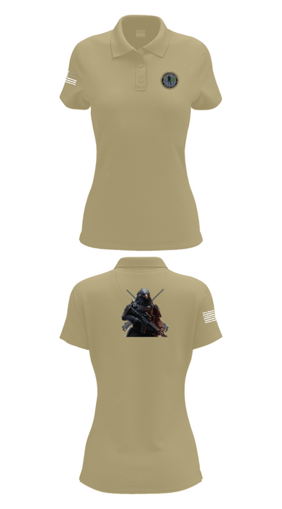 Center for Security Forces Detachment Chesapeake 88189039 Women's Short Sleeve Performance Polo  - 90
