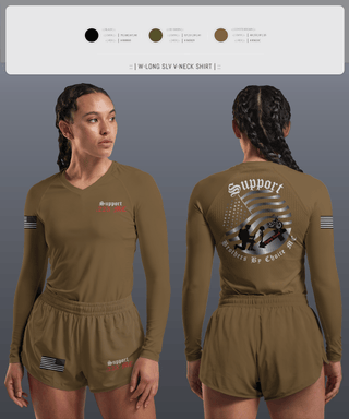 Womens Long Sleeve Vneck Shirt, , , Teamtime, Team time, sublimation, custom sports apparel, team uniforms, spirit wear, spiritwear, sports uniforms, custom shirts, team store, custom team store, fundraiser sports, apparel fundraiser