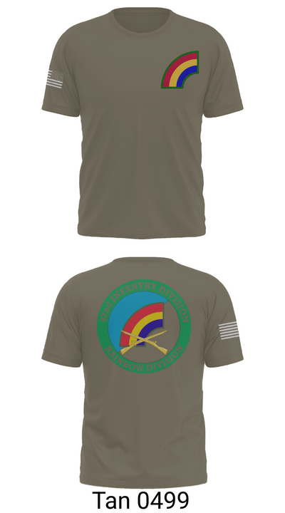 42nd ID 48314623 Short Sleeve Performance Shirt - 76