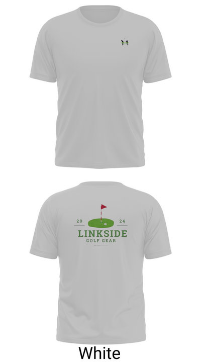 On the Links Golf Co 48920069 Short Sleeve Performance Shirt - 11