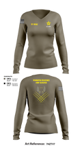 Wilmington Army Recruiting Station 61290621 Women's Long Sleeve V-neck Shirt - 3