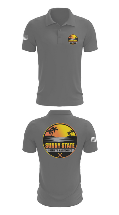 Sunny State Property Maintenance 42912711 Short Sleeve Performance Polo - 28