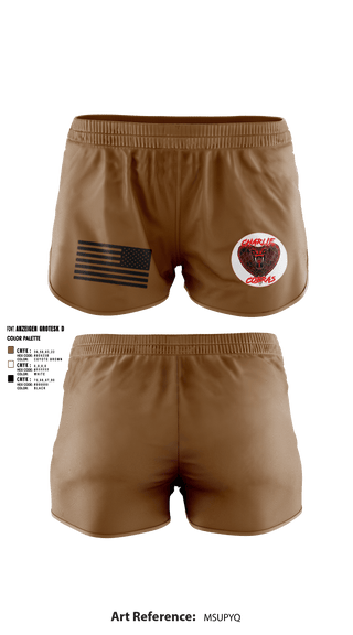 Ranger Panties, Charlie Company Cobras, Army, Teamtime, Team time, sublimation, custom sports apparel, team uniforms, spirit wear, spiritwear, sports uniforms, custom shirts, team store, custom team store, fundraiser sports, apparel fundraiser