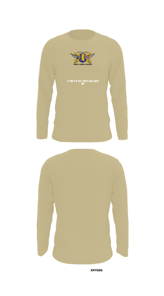 Long Sleeve Performance Shirt, E Trp 2-6 CAV, 25th CAB, 25th INF, , Teamtime, Team time, sublimation, custom sports apparel, team uniforms, spirit wear, spiritwear, sports uniforms, custom shirts, team store, custom team store, fundraiser sports, apparel fundraiser