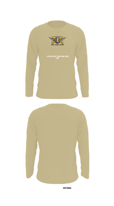 E Trp 2-6 CAV, 25th CAB, 25th INF 18040120 Long Sleeve Performance Shirt 92