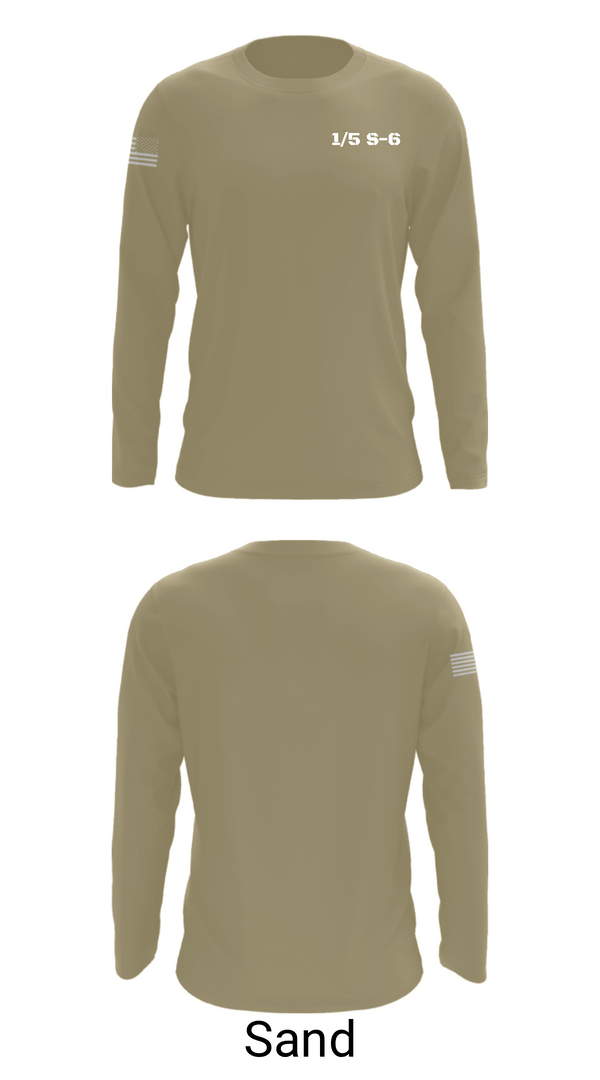 Long Sleeve Performance Shirt, 1/5 S-6, Marines, Teamtime, Team time, sublimation, custom sports apparel, team uniforms, spirit wear, spiritwear, sports uniforms, custom shirts, team store, custom team store, fundraiser sports, apparel fundraiser