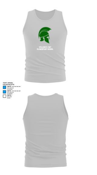 Tank Top, William H. Ray Elementary School, Spirit Store, Teamtime, Team time, sublimation, custom sports apparel, team uniforms, spirit wear, spiritwear, sports uniforms, custom shirts, team store, custom team store, fundraiser sports, apparel fundraiser