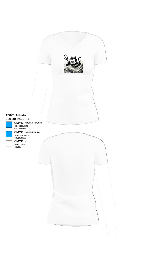 Womens Short Sleeve Vneck Shirt, Logansport High School Swimming, Swimming, Teamtime, Team time, sublimation, custom sports apparel, team uniforms, spirit wear, spiritwear, sports uniforms, custom shirts, team store, custom team store, fundraiser sports, apparel fundraiser