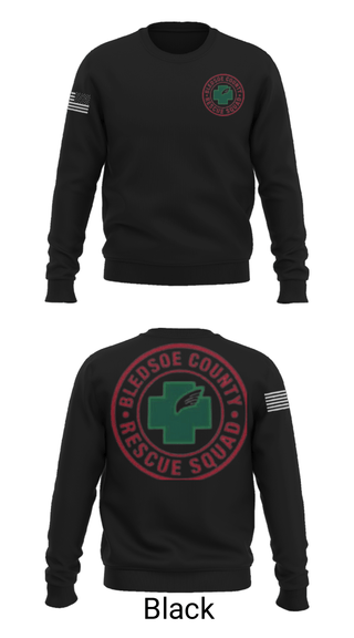 Crew Neck Sweatshirt, Bledsoe County Rescue Squad, , Teamtime, Team time, sublimation, custom sports apparel, team uniforms, spirit wear, spiritwear, sports uniforms, custom shirts, team store, custom team store, fundraiser sports, apparel fundraiser