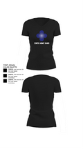 338th Army Band 31554965 Women's Short Sleeve V-neck Shirt - 24