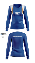 Mara Track & Field Women's Long Sleeve V-neck Shirt - 2
