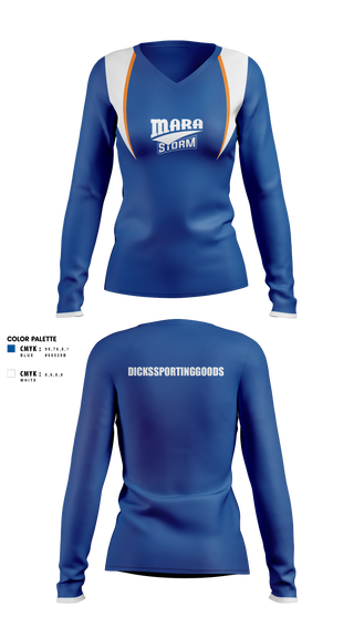 Womens Long Sleeve Vneck Shirt, , , Teamtime, Team time, sublimation, custom sports apparel, team uniforms, spirit wear, spiritwear, sports uniforms, custom shirts, team store, custom team store, fundraiser sports, apparel fundraiser