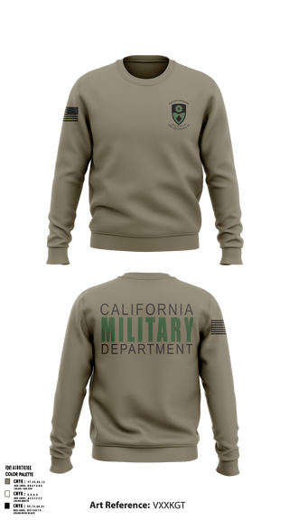 Crew Neck Sweatshirt, 143rd Military Police SPT DET, National Guard, Teamtime, Team time, sublimation, custom sports apparel, team uniforms, spirit wear, spiritwear, sports uniforms, custom shirts, team store, custom team store, fundraiser sports, apparel fundraiser
