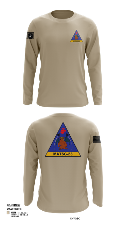 matsg-23 81067333 Long Sleeve Performance Shirt 105