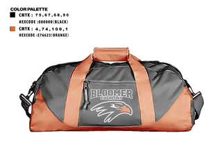 Duffle Bag, Bloomer High School Cross Country, Cross Country, Teamtime, Team time, sublimation, custom sports apparel, team uniforms, spirit wear, spiritwear, sports uniforms, custom shirts, team store, custom team store, fundraiser sports, apparel fundraiser