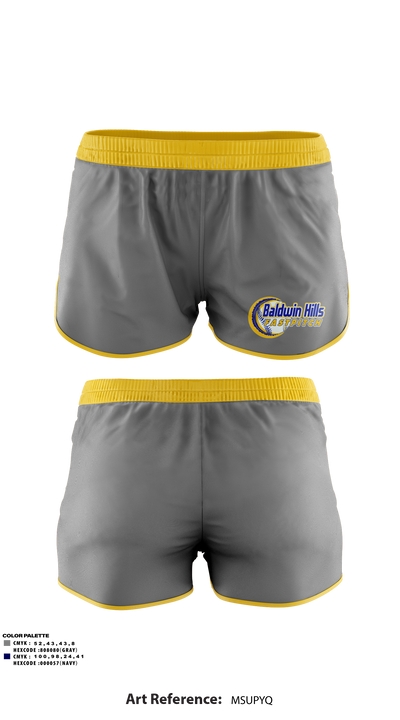 BALDWIN HILLS Softball 1733077 Track Shorts - 4
