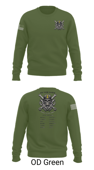 Crew Neck Sweatshirt, ALC, Army, Teamtime, Team time, sublimation, custom sports apparel, team uniforms, spirit wear, spiritwear, sports uniforms, custom shirts, team store, custom team store, fundraiser sports, apparel fundraiser