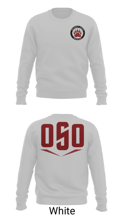 West Oso High School Cheer 34126065 Crew Neck Sweatshirt - 2