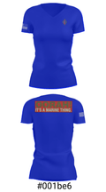 1st Marine Regiment 32808075 Women's Short Sleeve V-neck Shirt - 5