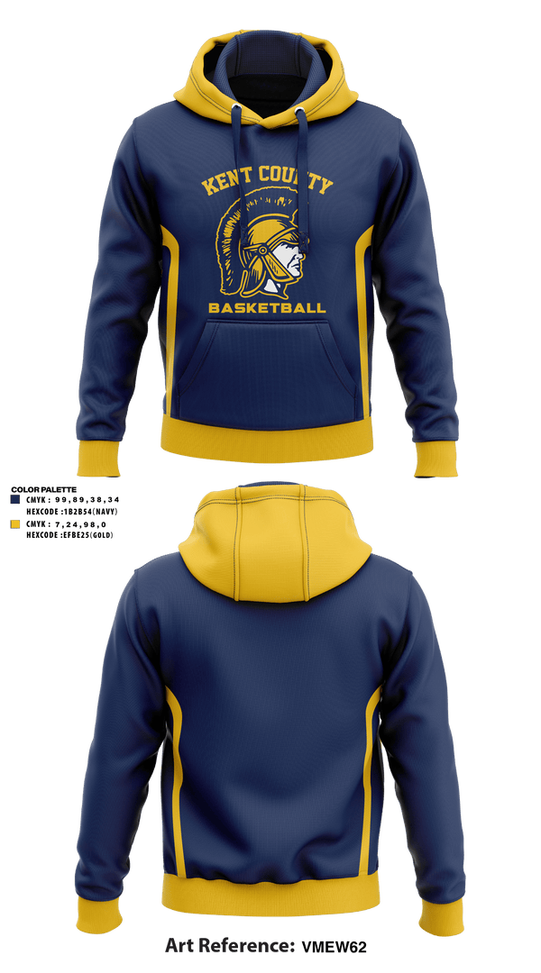 Hoodie, Kent County High School Basketball, Men's Basketball, Teamtime, Team time, sublimation, custom sports apparel, team uniforms, spirit wear, spiritwear, sports uniforms, custom shirts, team store, custom team store, fundraiser sports, apparel fundraiser