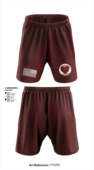 Athletic Shorts With Pockets, Charlie Company Cobras, Army, Teamtime, Team time, sublimation, custom sports apparel, team uniforms, spirit wear, spiritwear, sports uniforms, custom shirts, team store, custom team store, fundraiser sports, apparel fundraiser