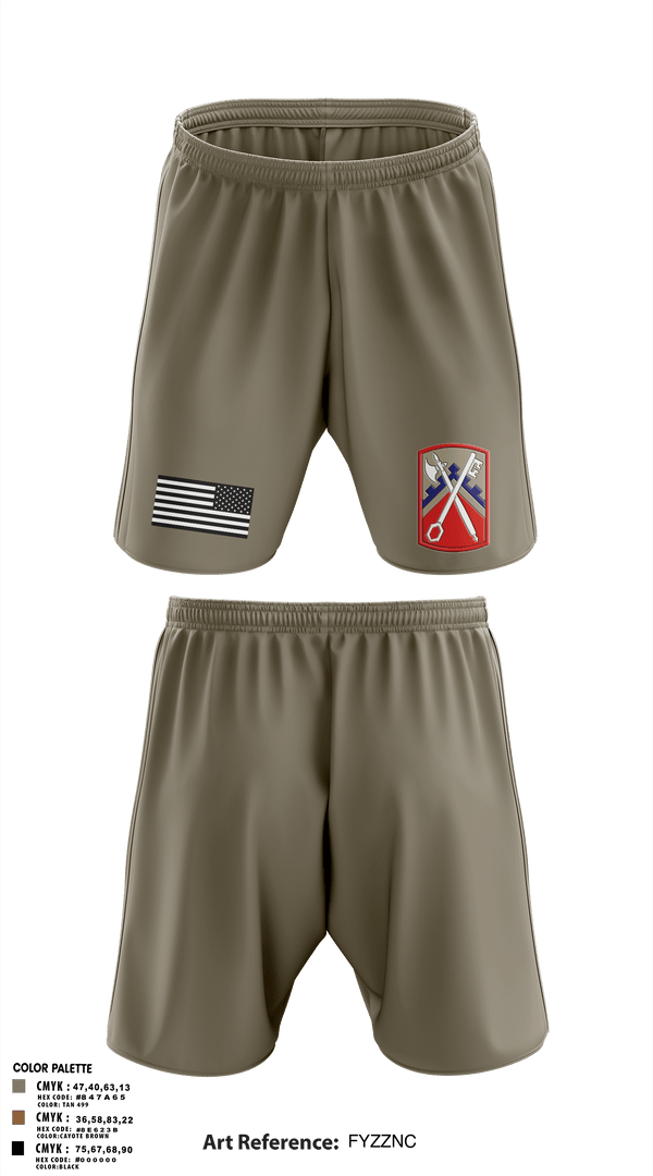Athletic Shorts With Pockets, 16th Sustainment Brigade, Army, Teamtime, Team time, sublimation, custom sports apparel, team uniforms, spirit wear, spiritwear, sports uniforms, custom shirts, team store, custom team store, fundraiser sports, apparel fundraiser