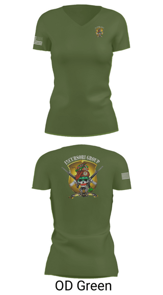 Women's Short Sleeve Vneck Shirt, Incursori, , Teamtime, Team time, sublimation, custom sports apparel, team uniforms, spirit wear, spiritwear, sports uniforms, custom shirts, team store, custom team store, fundraiser sports, apparel fundraiser