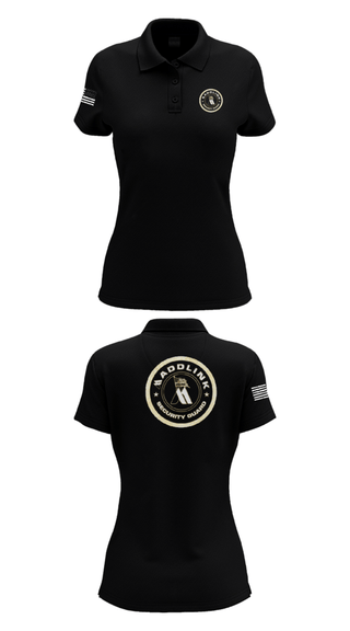 Womens Short Sleeve Performance Polo, Maddlink Security Guard, , Teamtime, Team time, sublimation, custom sports apparel, team uniforms, spirit wear, spiritwear, sports uniforms, custom shirts, team store, custom team store, fundraiser sports, apparel fundraiser