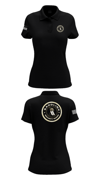 Maddlink Security Guard 6265644 Women's Short Sleeve Performance Polo  - 36