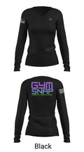 Gym SNAP Track 80365162 Women's Long Sleeve V-neck Shirt - 35
