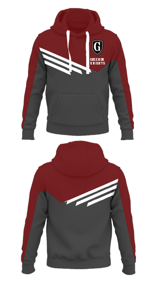 Hoodie, Greenon Knights, Women's Volleyball, Teamtime, Team time, sublimation, custom sports apparel, team uniforms, spirit wear, spiritwear, sports uniforms, custom shirts, team store, custom team store, fundraiser sports, apparel fundraiser