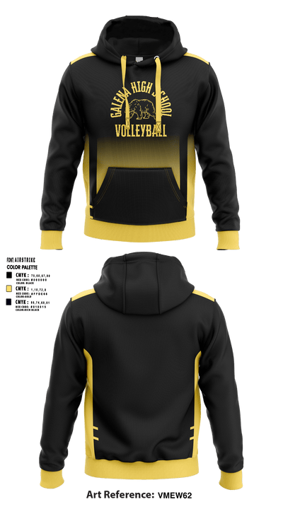 Galena High School Volleyball 10912508 Hoodie - 1