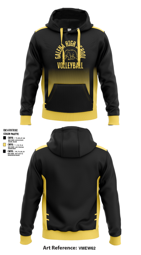 Hoodie, Galena High School Volleyball, Women's Volleyball, Teamtime, Team time, sublimation, custom sports apparel, team uniforms, spirit wear, spiritwear, sports uniforms, custom shirts, team store, custom team store, fundraiser sports, apparel fundraiser