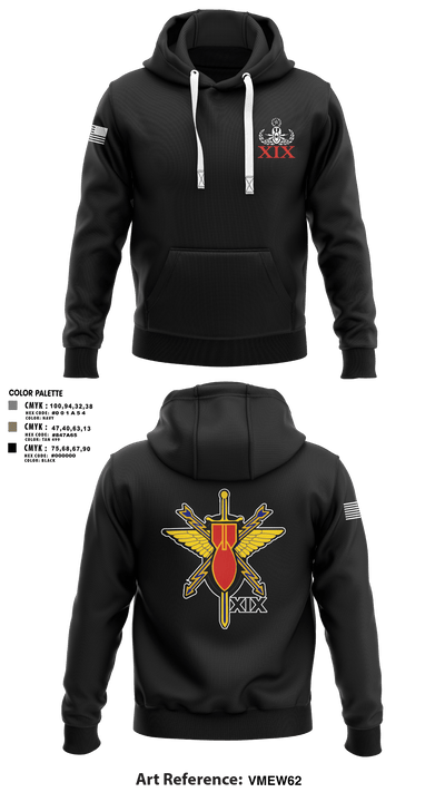 19th EOD 62274073 Hoodie - 3
