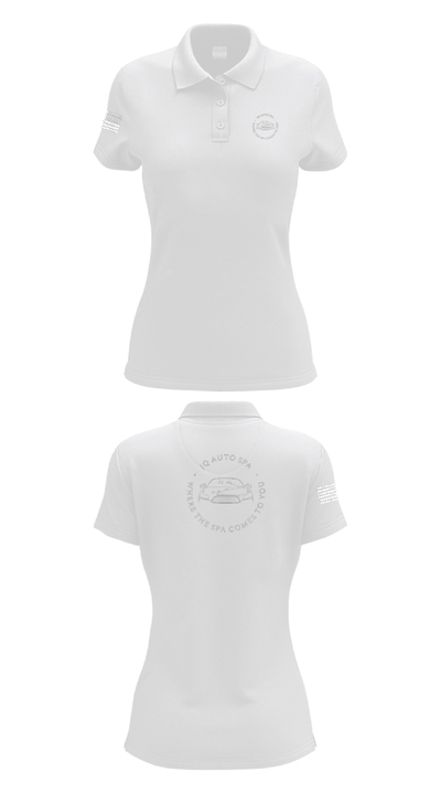 JQ Auto Spa 51981310 Women's Short Sleeve Performance Polo  - 17