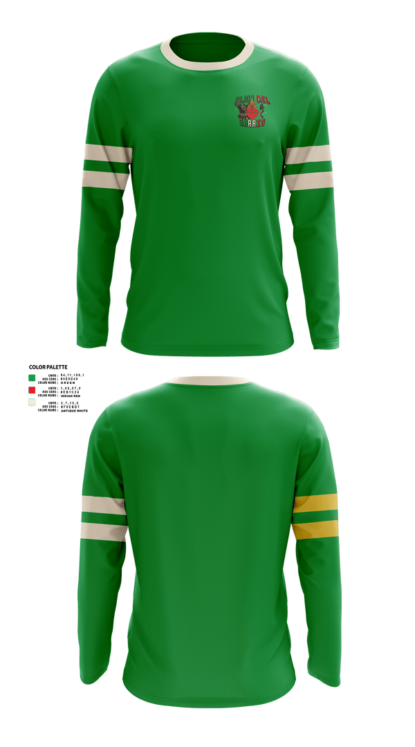 Long Sleeve Performance Shirt, Alma del barrio, Cheer, Teamtime, Team time, sublimation, custom sports apparel, team uniforms, spirit wear, spiritwear, sports uniforms, custom shirts, team store, custom team store, fundraiser sports, apparel fundraiser