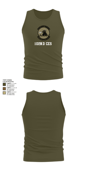 Tank Top, 102nd CES, Air Force, Teamtime, Team time, sublimation, custom sports apparel, team uniforms, spirit wear, spiritwear, sports uniforms, custom shirts, team store, custom team store, fundraiser sports, apparel fundraiser