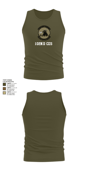 102nd CES 1842645 Tank Top - 19