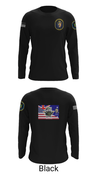 Long Sleeve Performance Shirt, USS CANBERRA (LCS 30), Navy, Teamtime, Team time, sublimation, custom sports apparel, team uniforms, spirit wear, spiritwear, sports uniforms, custom shirts, team store, custom team store, fundraiser sports, apparel fundraiser